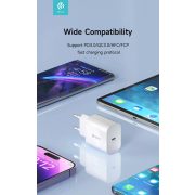 DEVIA Smart Series PD Quick Charger V2 hálózati töltő adapter Type-C bemenettel - 20W