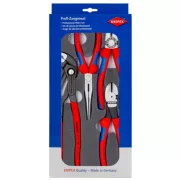 KNIPEX fogókészlet habosított anyagból készült betéttel 4 részes