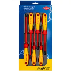 KNIPEX szigetelt csavarhúzó készlet 6 db-os